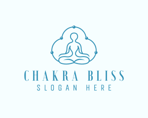 Mindfulness Yoga Meditation logo design