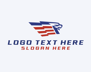 Patriotic - American Military Eagle logo design