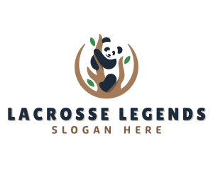 Cute Panda Branch logo design