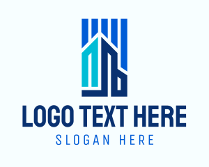 Color Block - Building Architecture Realty logo design