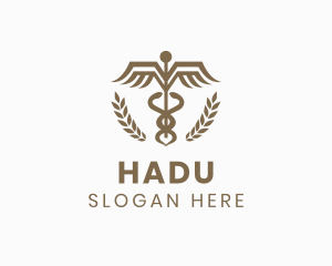 Clinic - Caduceus Medical Hospital logo design