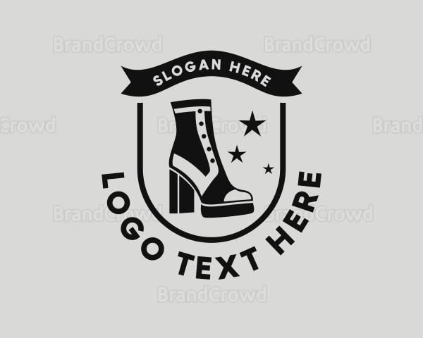 Fashion Shoes Footwear Logo