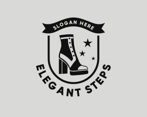 Fashion Shoes Footwear logo design