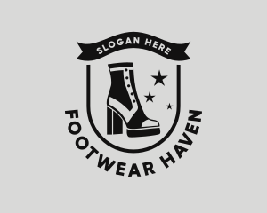 Fashion Shoes Footwear logo design