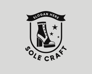 Fashion Shoes Footwear logo design