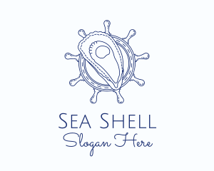 Shell - Oyster Shell Seafood logo design
