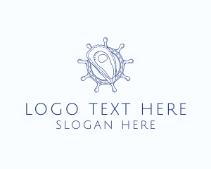 Oyster - Oyster Shell Seafood logo design