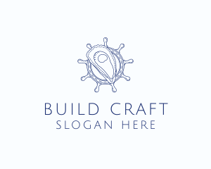 Oyster Shell Seafood logo design