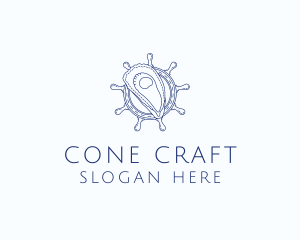 Oyster Shell Seafood logo design