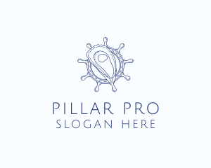 Oyster Shell Seafood logo design