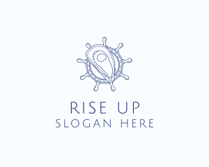 Oyster Shell Seafood logo design