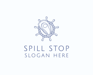 Oyster Shell Seafood logo design