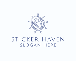 Oyster Shell Seafood logo design