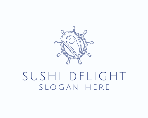 Oyster Shell Seafood logo design