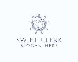 Oyster Shell Seafood logo design