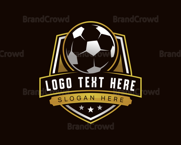 Soccer Football Athlete Logo