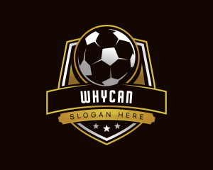 Soccer Football Athlete Logo