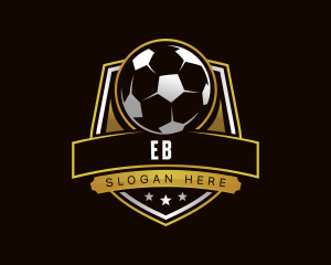 Ball - Soccer Football Athlete logo design