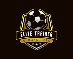 Soccer Football Athlete logo design