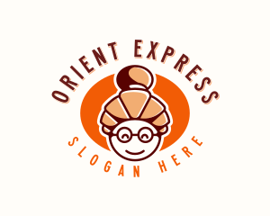 Oriental Gyoza Chef logo design