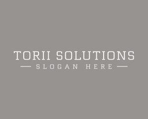 Professional Business Agency logo design