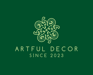 Intricate Celtic Decoration logo design