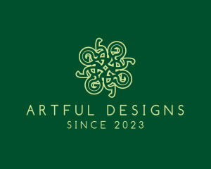 Intricate Celtic Decoration logo design