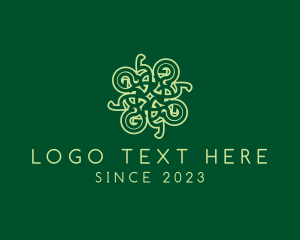 Scottish - Intricate Celtic Decoration logo design