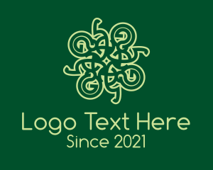Scottish - Intricate Celtic Decoration logo design