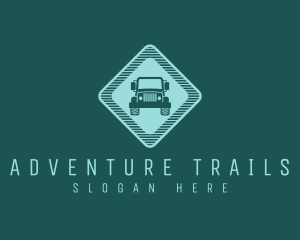 Adventure Jeep Vehicle logo design