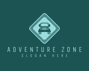 Adventure Jeep Vehicle logo design