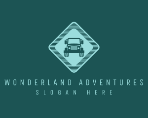 Adventure Jeep Vehicle logo design