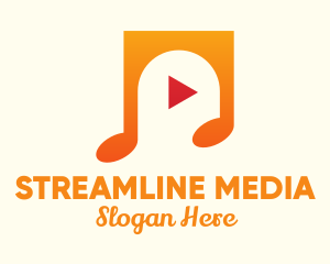 Streaming - Music Streaming Application logo design