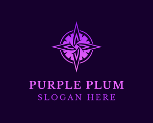 Purple - Purple Startup Compass logo design