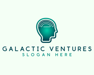 Sci Fi - Head Mind Tech logo design