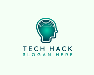 Head Mind Tech logo design