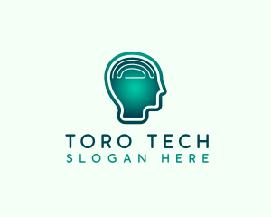 Head Mind Tech logo design