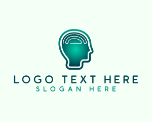 Humanoid - Head Mind Tech logo design