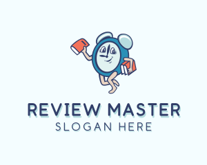 Review - Student Alarm Clock logo design