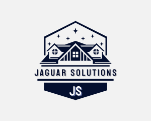 House Roofing Contractor logo design