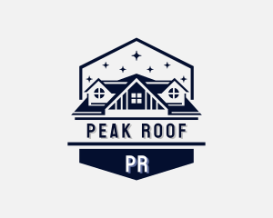 House Roofing Contractor logo design