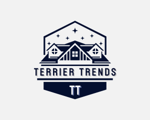 House Roofing Contractor logo design