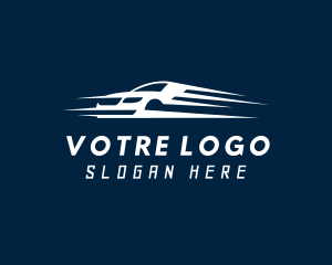 Fast Racecar Vehicle Logo