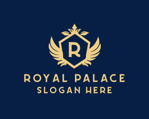 Royal Crown Wing Crest logo design