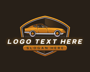 Car Racing - Auto Car Repair logo design