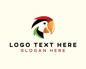 Avian - Parrot Wildlife Bird logo design