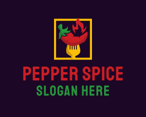 Pepper - Hot Chili Pepper logo design