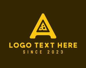 Cheese Shop - Letter A Cheese logo design