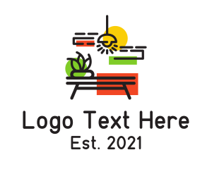 Table - Stylish Home Furniture logo design