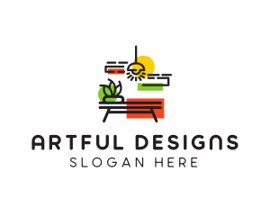 Stylish Home Furniture  logo design